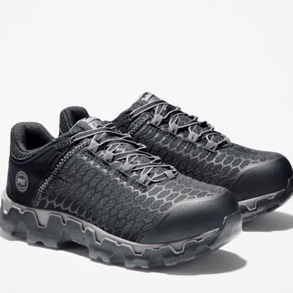 Timberland PRO Powertrain Sport Alloy Toe Work Sneaker - Black 7.5 wide B15 - Picture 1 of 12